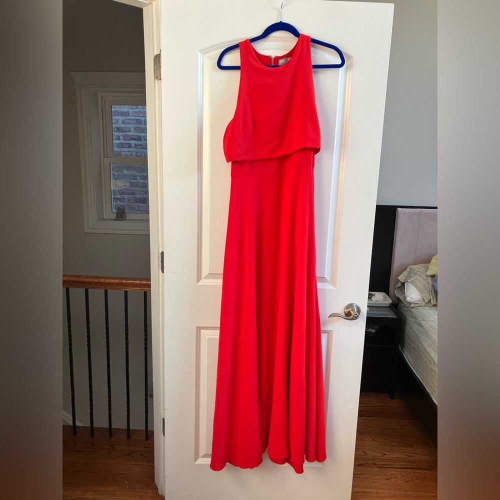 ASOS size 12 red/orange dress